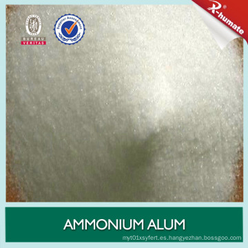 Sulfato de amonio de aluminio de calidad alimentaria / Alumbre de amoníaco / Alumbre de amonio